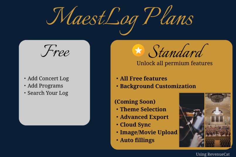 MaestLog: Your Personal Symphony Journal – screenshot 3