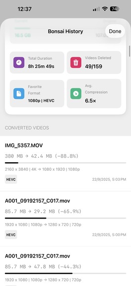 Bonsai: Video Compressor – screenshot 11