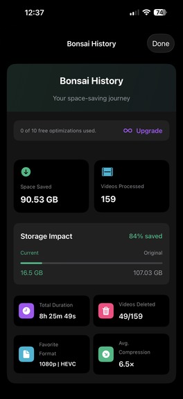 Bonsai: Video Compressor – screenshot 16