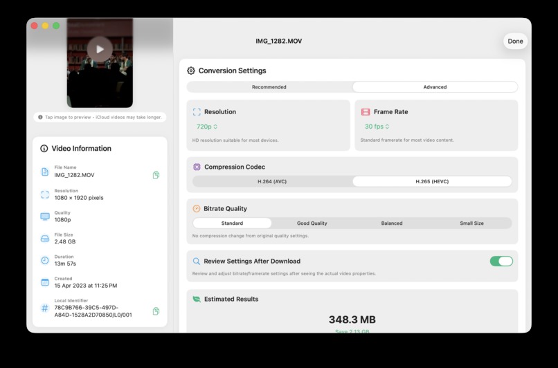Bonsai: Video Compressor – screenshot 18