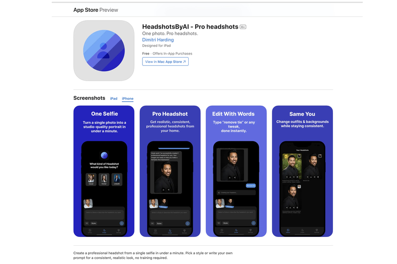 HeadshotsByAI - Pro Headshots – screenshot 1