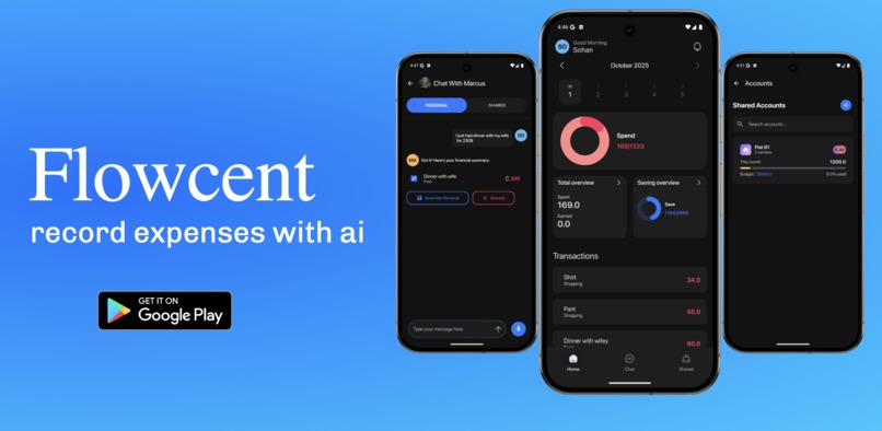 Flowcent – screenshot 1