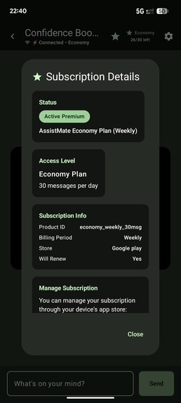 AssistMate – screenshot 7