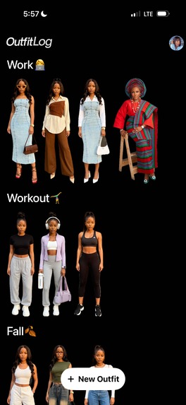 Outfitlog – screenshot 4