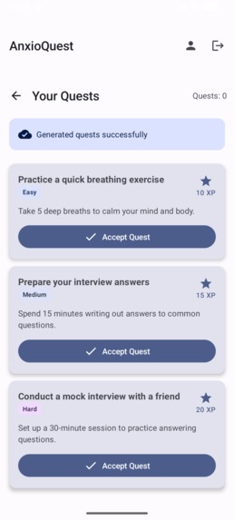 AnxioQuest – screenshot 3