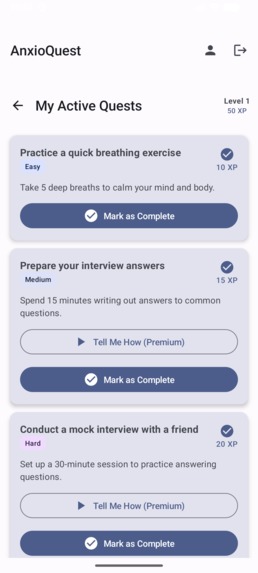 AnxioQuest – screenshot 4
