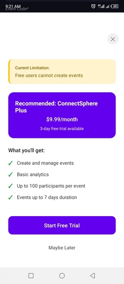 ConnectSphere – screenshot 2