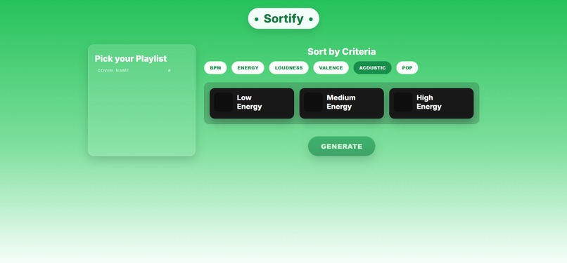 Sortify – screenshot 2