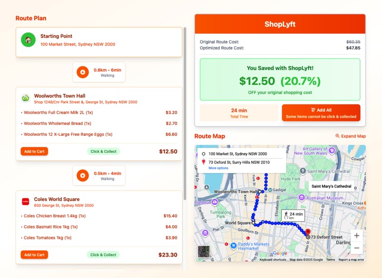 ShopLyft – screenshot 1
