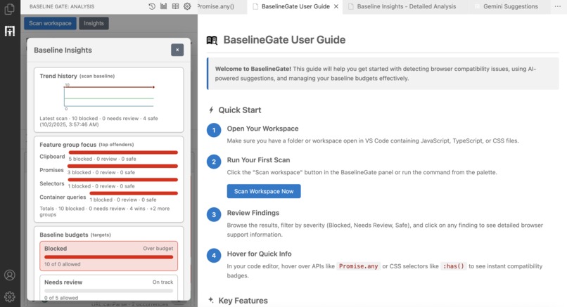 Baseline Gate – screenshot 7