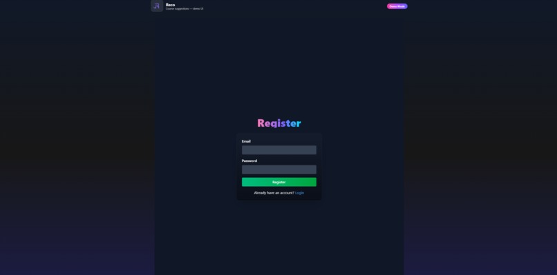 Reco – screenshot 2