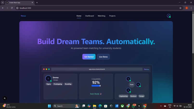 NEXUS – screenshot 1
