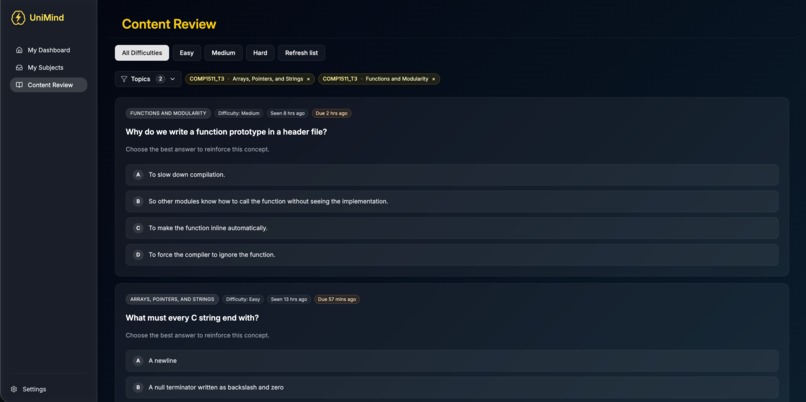 UniMind – screenshot 10