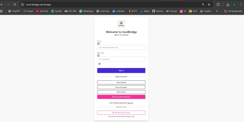SoulBridge – screenshot 1