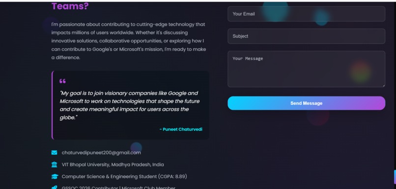 Personal Portfolio – screenshot 6