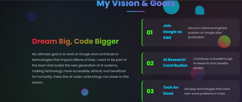 Personal Portfolio – screenshot 7