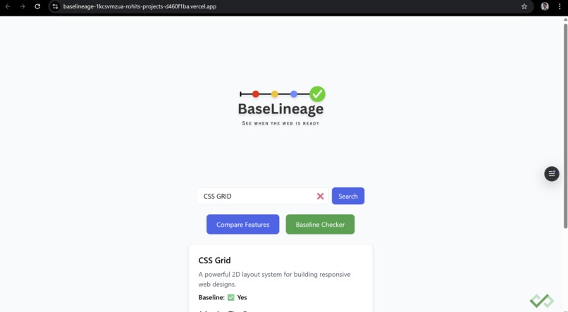 BaseLineage – screenshot 3