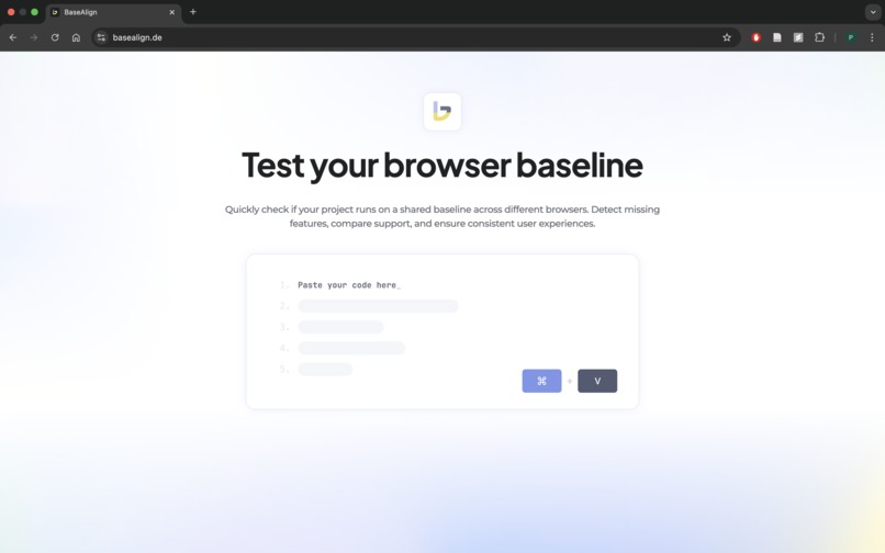 Basealign – screenshot 1
