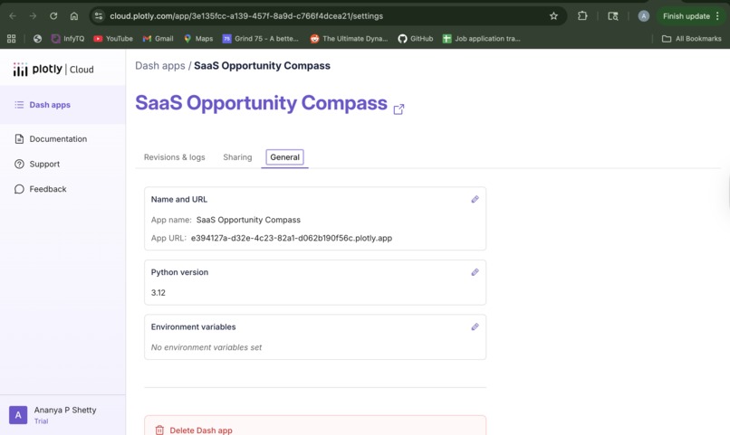 SaaS Opportunity Compass – screenshot 4