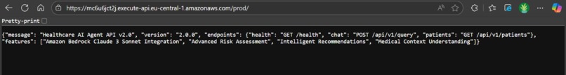 Healthcare AI Agent – screenshot 2