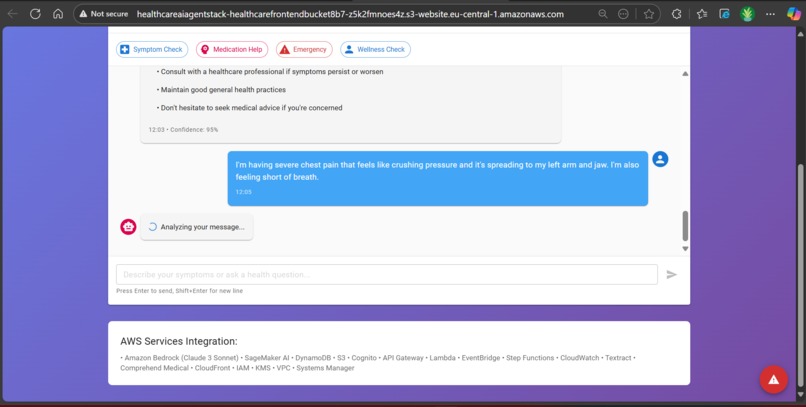 Healthcare AI Agent – screenshot 5
