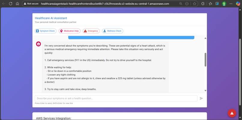 Healthcare AI Agent – screenshot 7