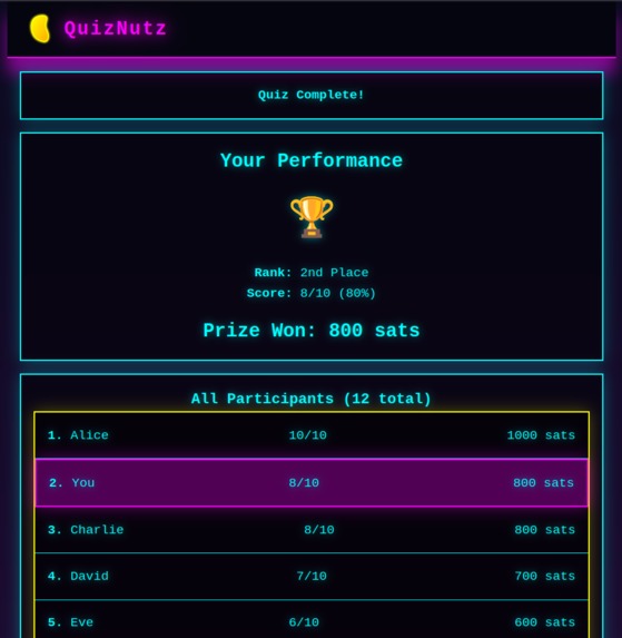 QuizNutz – screenshot 2