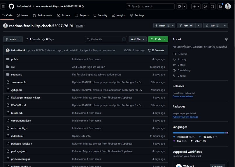 EcoLedger – screenshot 8