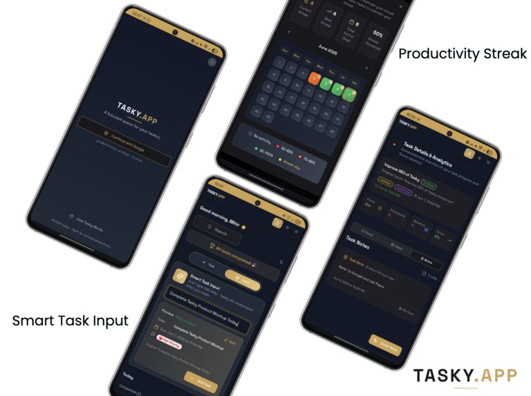 Tasky - Your Productivity Pal – screenshot 1
