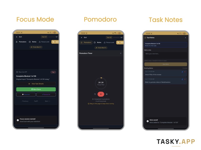 Tasky - Your Productivity Pal – screenshot 2