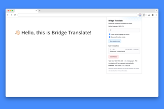 Bridge Translate