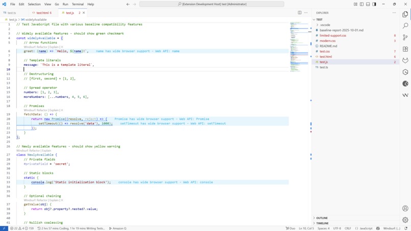 Baseline Lens – screenshot 2