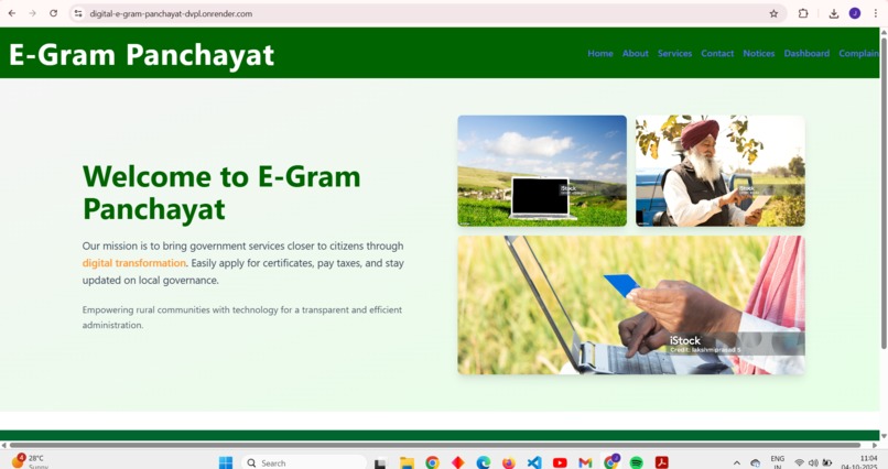 Digital-E-gram-panchayat – screenshot 1