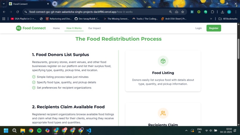 FoodConnect – screenshot 3