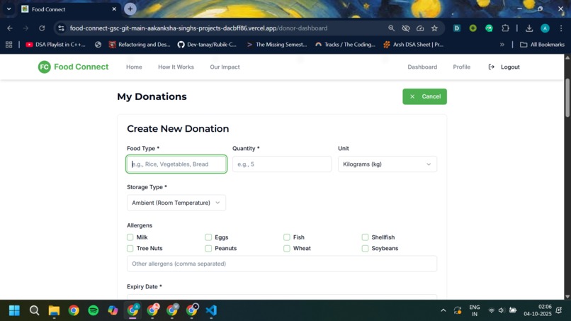 FoodConnect – screenshot 7