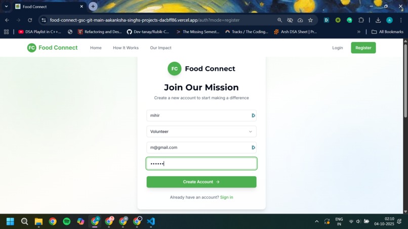 FoodConnect – screenshot 12