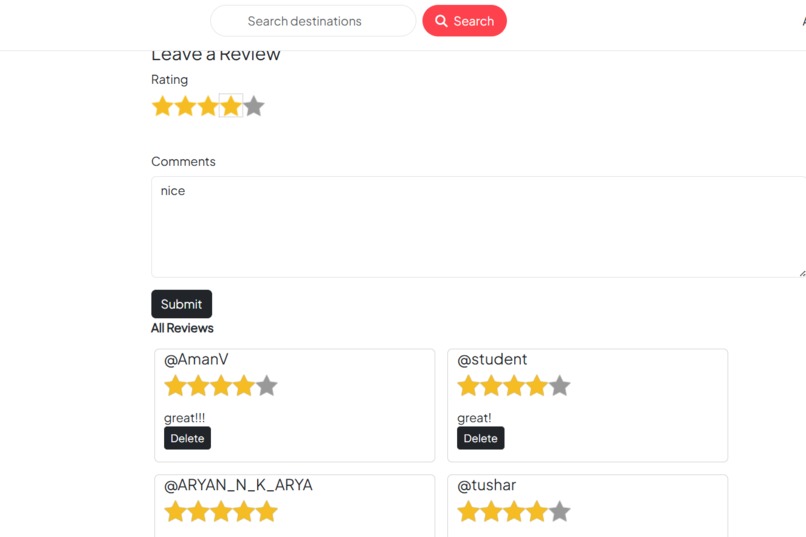 WanderLust - Travel Booking Platform – screenshot 3