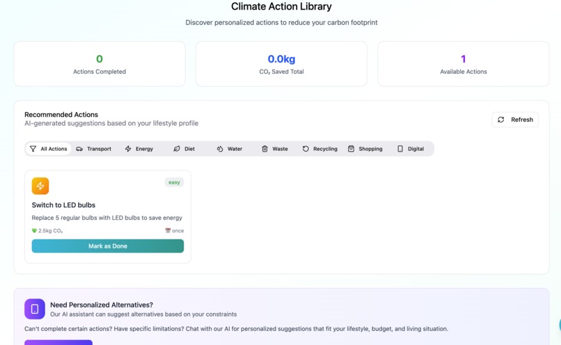 OctoClimate – AI Climate Companion 2.0 – screenshot 4