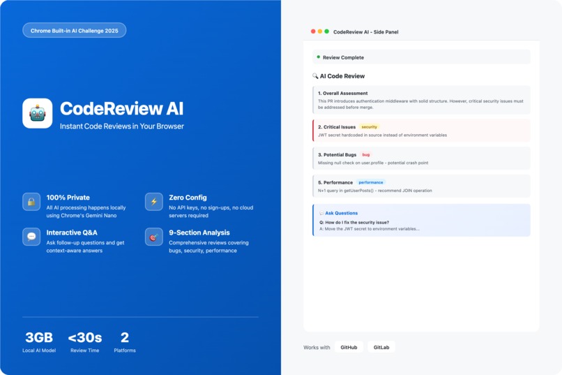 CodeReview AI – screenshot 1