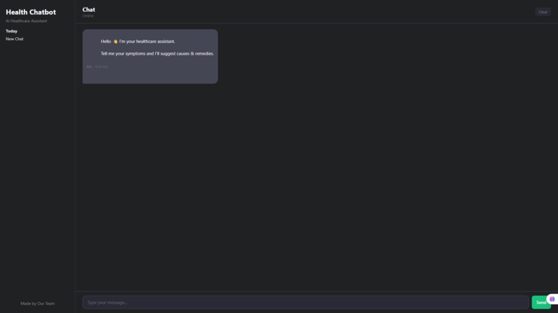 Clin-bot: Your personal medical assistant – screenshot 3