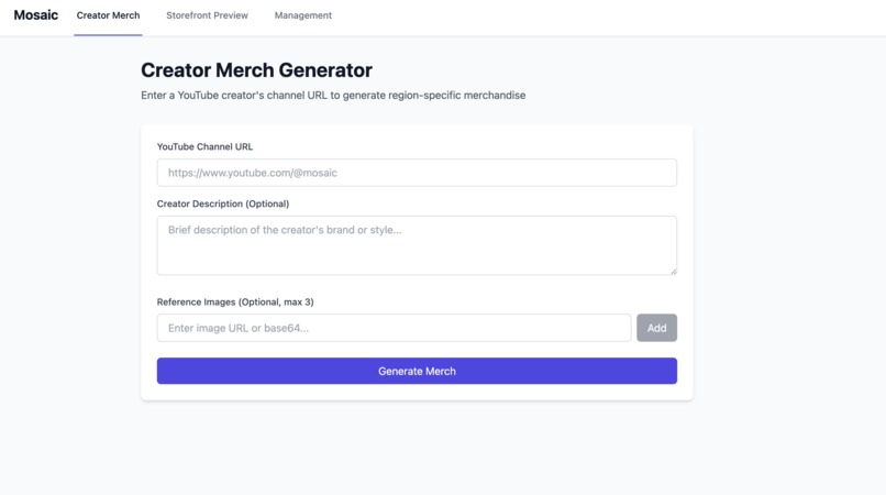 Mosaic – screenshot 1