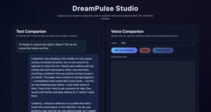 DreamPulse – screenshot 1