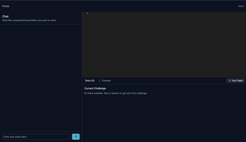 Praxis – screenshot 1