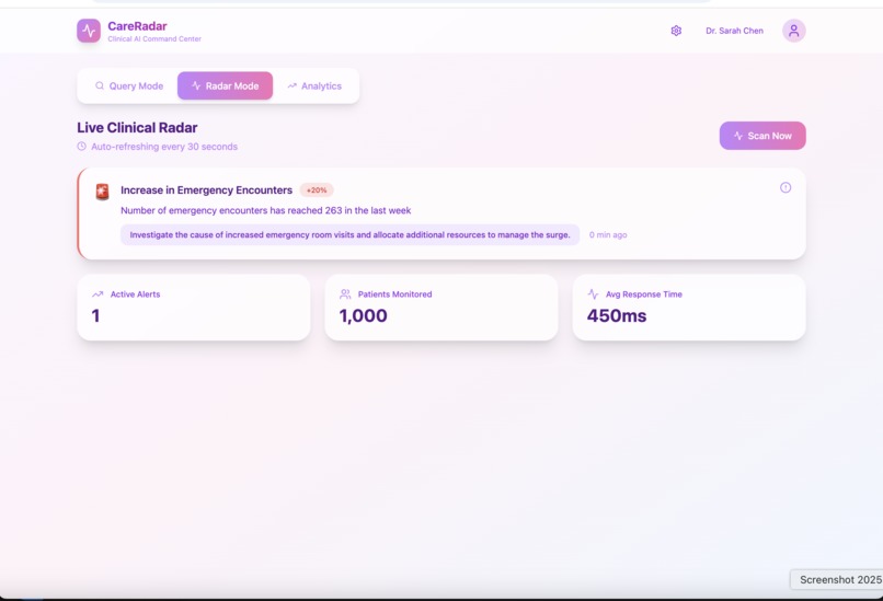 CareRadar – screenshot 3