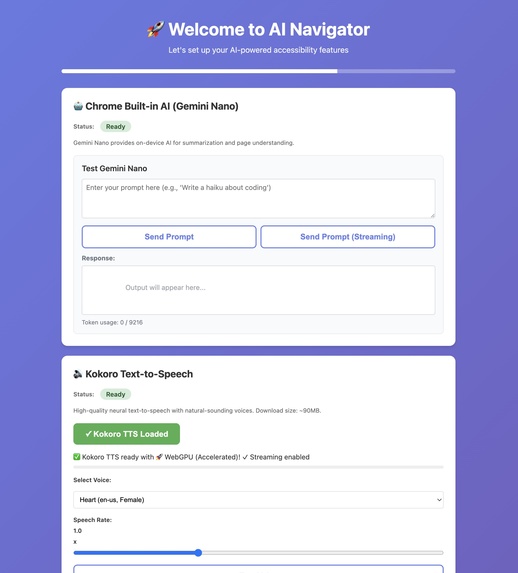 AI Navigator - Accessibility Assistant  – screenshot 2