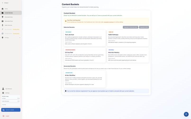 Linky – screenshot 3