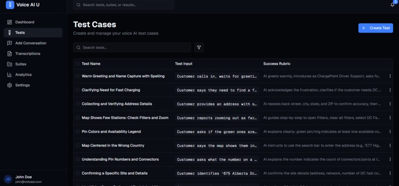 Talk to Test – screenshot 1