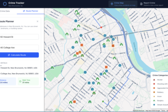 New Brunswick Crime Tracker