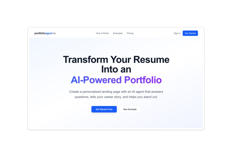 Portfolio Agents – screenshot 1