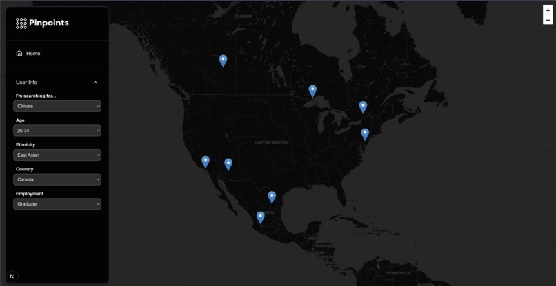 Pinpoints – screenshot 2